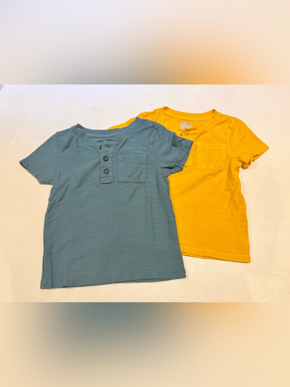 Cat & Jack Kids Short Sleeve Pocket Tees size 2t